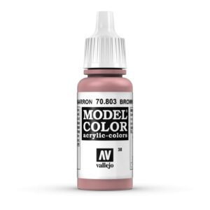 70.803 VALLEJO MODEL COLOR BROWN ROSE 17ml