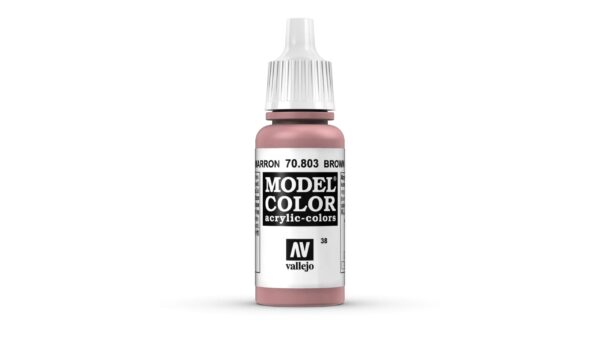 70.803 VALLEJO MODEL COLOR BROWN ROSE 17ml