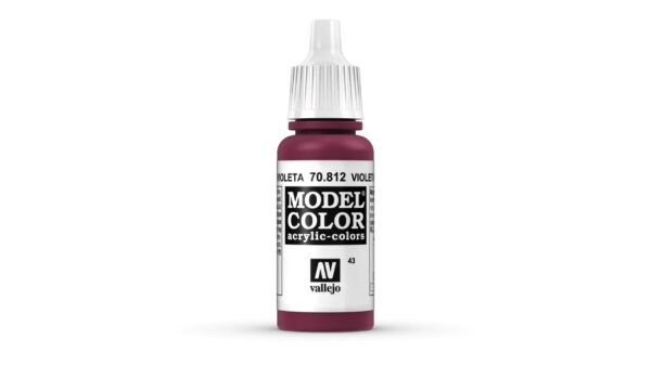 70.812 VALLEJO MODEL COLOR VIOLET RED 17ml