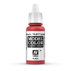 70.817 VALLEJO MODEL COLOR SCARLET 17ml