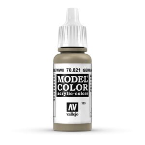 70.821 VALLEJO MODEL COLOR GERMAN CAM. BEIGE WWII 17ml