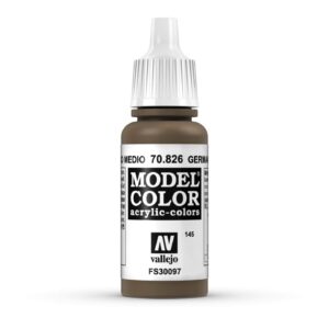70.826 VALLEJO MODEL COLOR GERMAN CAM. MEDIUM BROWN 17ml