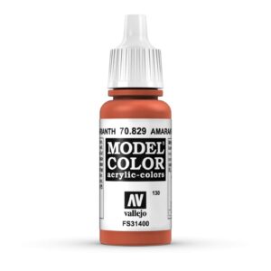 70.829 VALLEJO MODEL COLOR AMARANTH RED 17ml