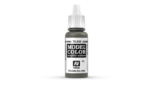 70.830 VALLEJO MODEL COLOR GERMAN FIELDGREY WWII 17ml