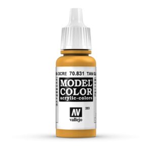 70.831 VALLEJO MODEL COLOR TAN GLAZE 17ml