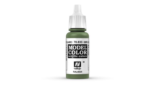 70.833 VALLEJO MODEL COLOR GERMAN CAM. BRIGHT GREEN 17ml