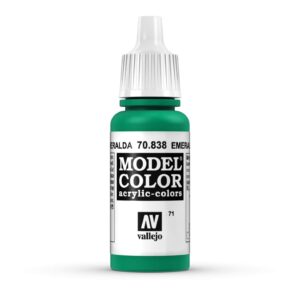 70.838 VALLEJO MODEL COLOR EMERALD 17ml