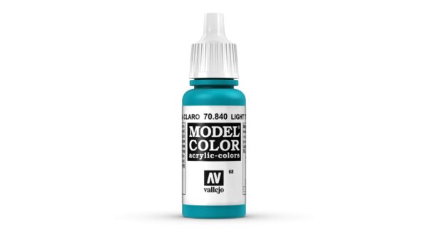 70.840 VALLEJO MODEL COLOR LIGHT TURQUOISE 17ml