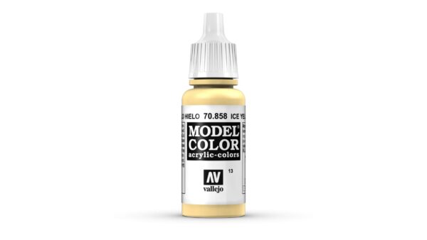 70.858 VALLEJO MODEL COLOR ICE YELLOW 17ml