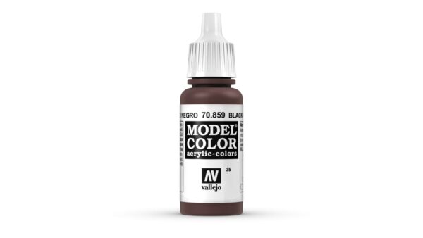 70.859 VALLEJO MODEL COLOR BLACK RED 17ml