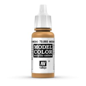 70.860 VALLEJO MODEL COLOR MEDIUM FLESHTONE 17ml