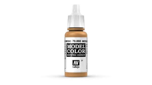 70.860 VALLEJO MODEL COLOR MEDIUM FLESHTONE 17ml