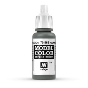 70.863 VALLEJO MODEL COLOR GUNMETAL GREY 17ml