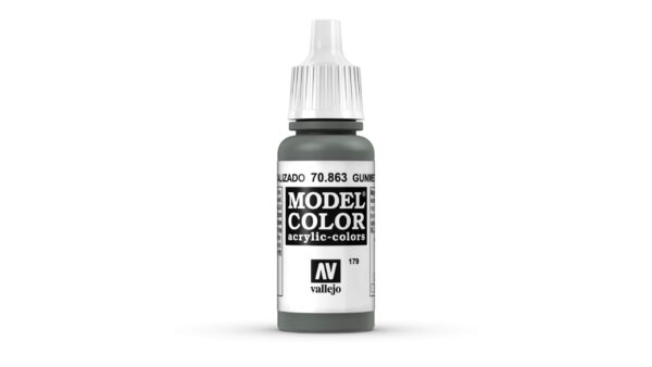 70.863 VALLEJO MODEL COLOR GUNMETAL GREY 17ml