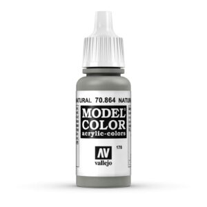 70.864 VALLEJO MODEL COLOR NATURAL STEEL 17ml