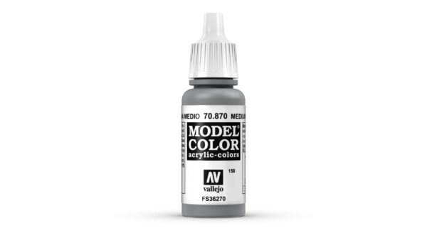 70.870 VALLEJO MODEL COLOR MEDIUM SEA GREY 17ml