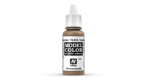 70.874 VALLEJO MODEL COLOR TAN EARTH 17ml