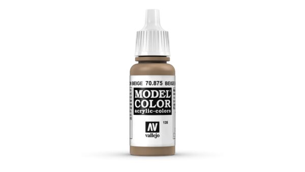 70.875 VALLEJO MODEL COLOR BEIGE BROWN 17ml