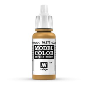 70.877 VALLEJO MODEL COLOR GOLD BROWN 17ml