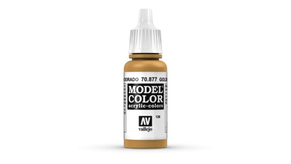 70.877 VALLEJO MODEL COLOR GOLD BROWN 17ml