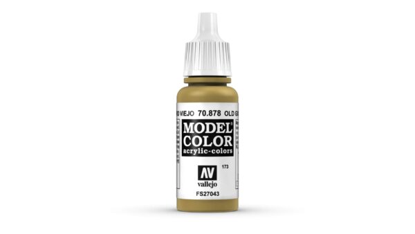 70.878 VALLEJO MODEL COLOR OLD GOLD 17ml