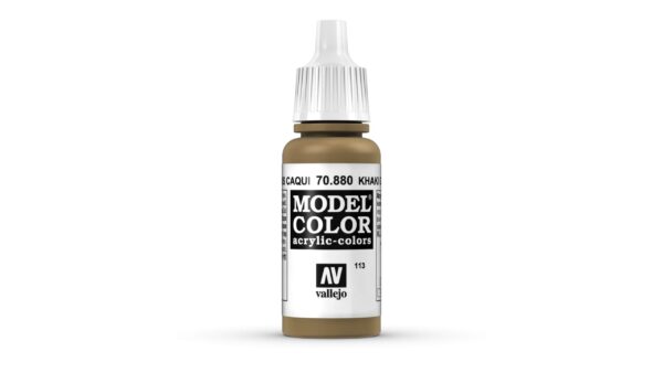 70.880 VALLEJO MODEL COLOR KHAKI GREY 17ml
