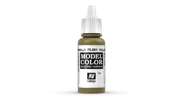 70.881 VALLEJO MODEL COLOR YELLOW GREEN 17ml