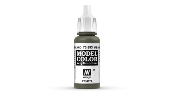 70.893 VALLEJO MODEL COLOR US DARK GREEN 17ml