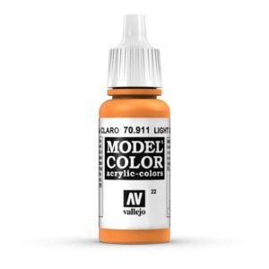 70.911 VALLEJO MODEL COLOR LIGHT ORANGE 17ml