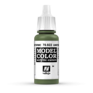 70.922 VALLEJO MODEL COLOR UNIFORM GREEN 17ml