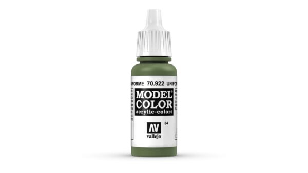 70.922 VALLEJO MODEL COLOR UNIFORM GREEN 17ml