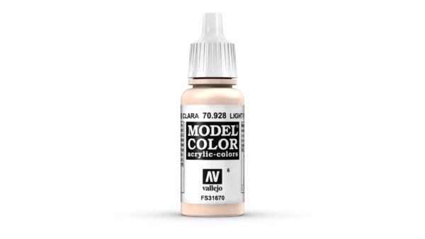 70.928 VALLEJO MODEL COLOR LIGHT FLESH 17ml