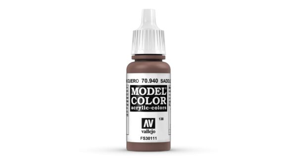 70.940 VALLEJO MODEL COLOR SADDLE BROWN 17ml