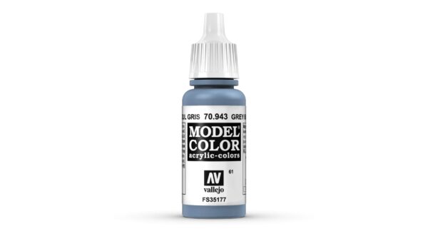 70.943 VALLEJO MODEL COLOR GREY BLUE 17ml