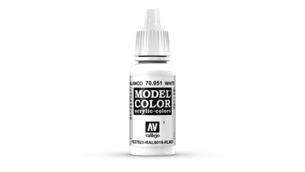 70.951 VALLEJO MODEL COLOR WHITE 17ml
