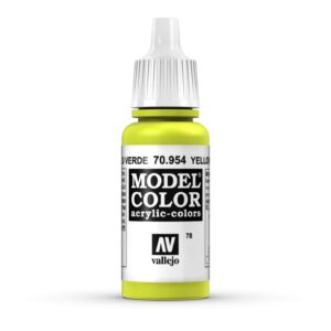 70.954 VALLEJO MODEL COLOR YELLOW GREEN 17ml
