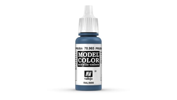 70.965 VALLEJO MODEL COLOR PRUSSIAN BLUE 17ml