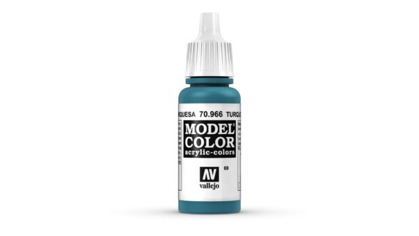 70.966 VALLEJO MODEL COLOR TURQUOISE 17ml