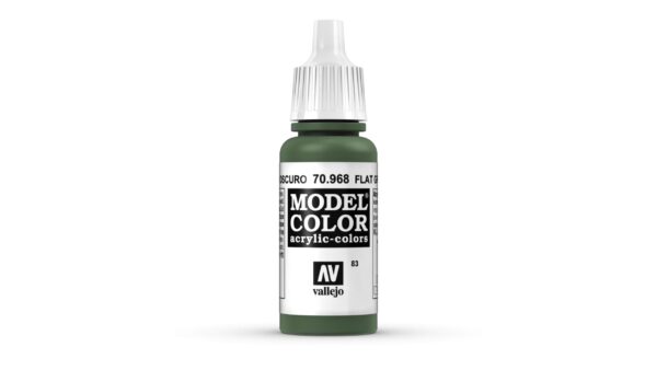 70.968 VALLEJO MODEL COLOR FLAT GREEN 17ml