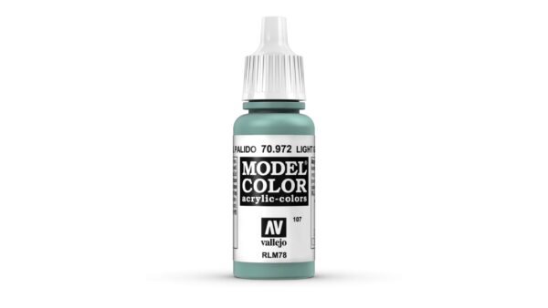 70.972 VALLEJO MODEL COLOR LIGHT GREEN BLUE 17ml