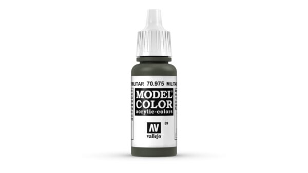70.975 VALLEJO MODEL COLOR MILITARY GREEN 17ml