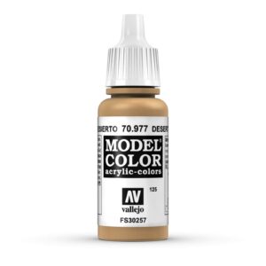 70.977 VALLEJO MODEL COLOR DESERT YELLOW 17ml