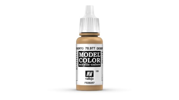 70.977 VALLEJO MODEL COLOR DESERT YELLOW 17ml