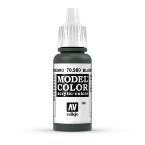 70.980 VALLEJO MODEL COLOR BLACK GREEN 17ml
