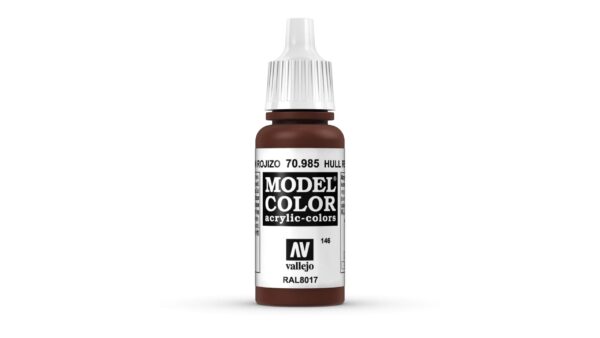 70.985 VALLEJO MODEL COLOR HULL RED 17ml