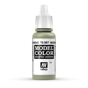70.987 VALLEJO MODEL COLOR MEDIUM GREY 17ml