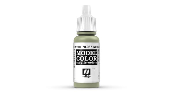 70.987 VALLEJO MODEL COLOR MEDIUM GREY 17ml