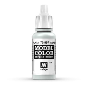 70.997 VALLEJO MODEL COLOR SILVER 17ml