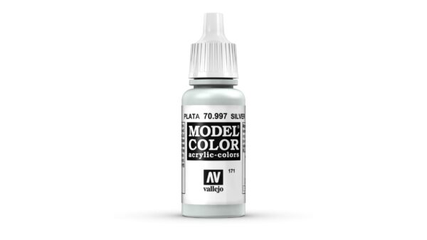 70.997 VALLEJO MODEL COLOR SILVER 17ml