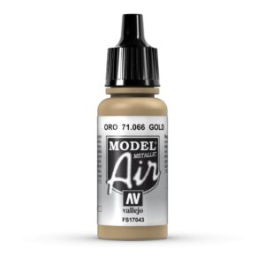 71.066 VALLEJO MODEL AIR METALLIC GOLD 17ml